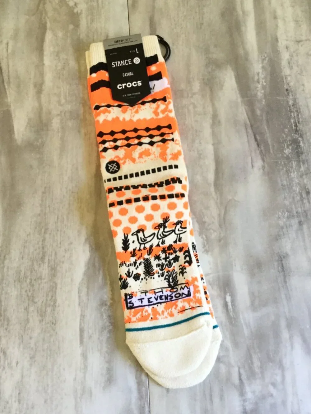 Stance Infiknit Casual Crocs Socks l